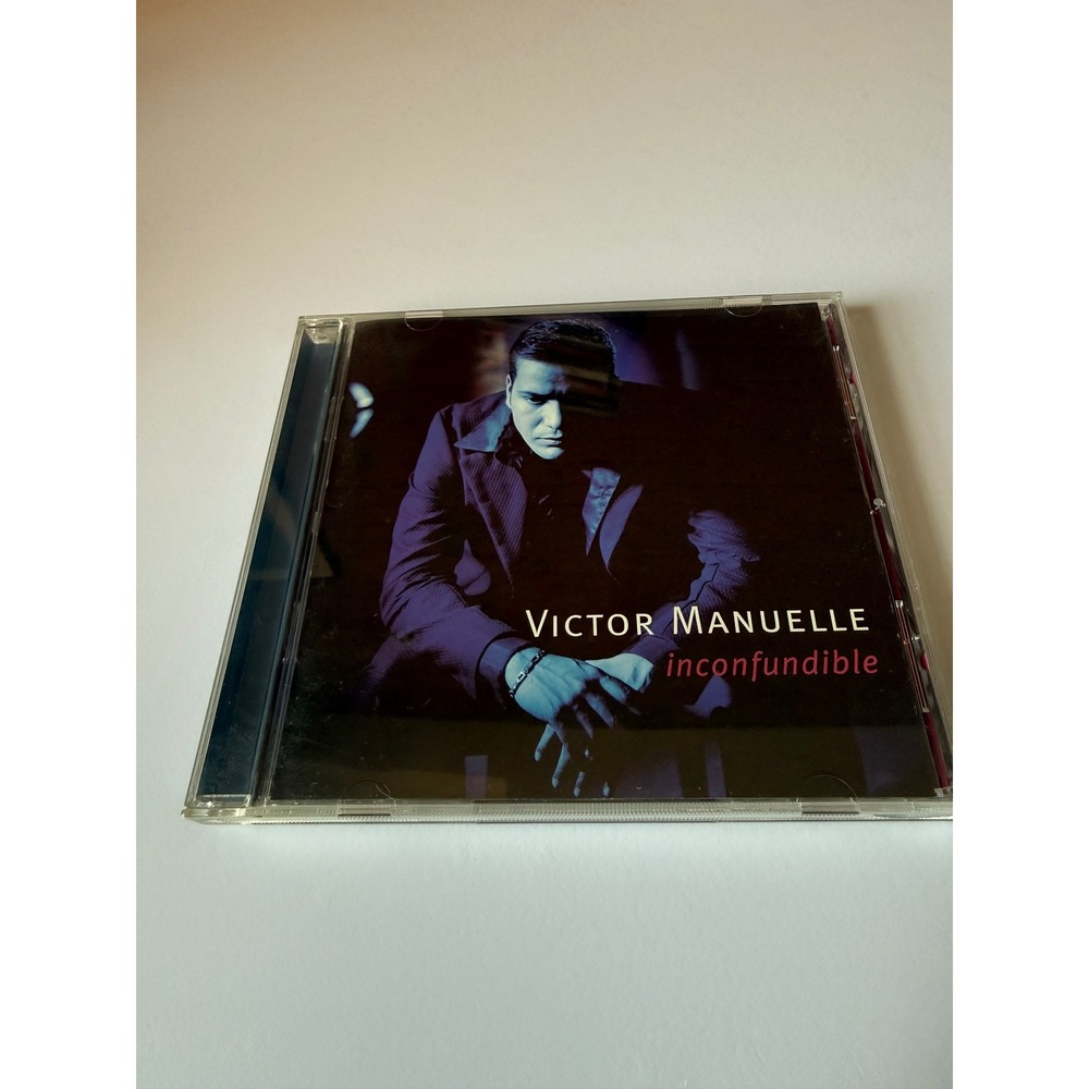 Victor Manuelle Inconfundible CD 1999 Sony Discos Latin Salsa TRK-83310/2-475137